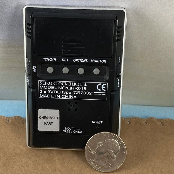 Seiko Portable Audio & Video Seiko Global Radio Wave Desk Clock And